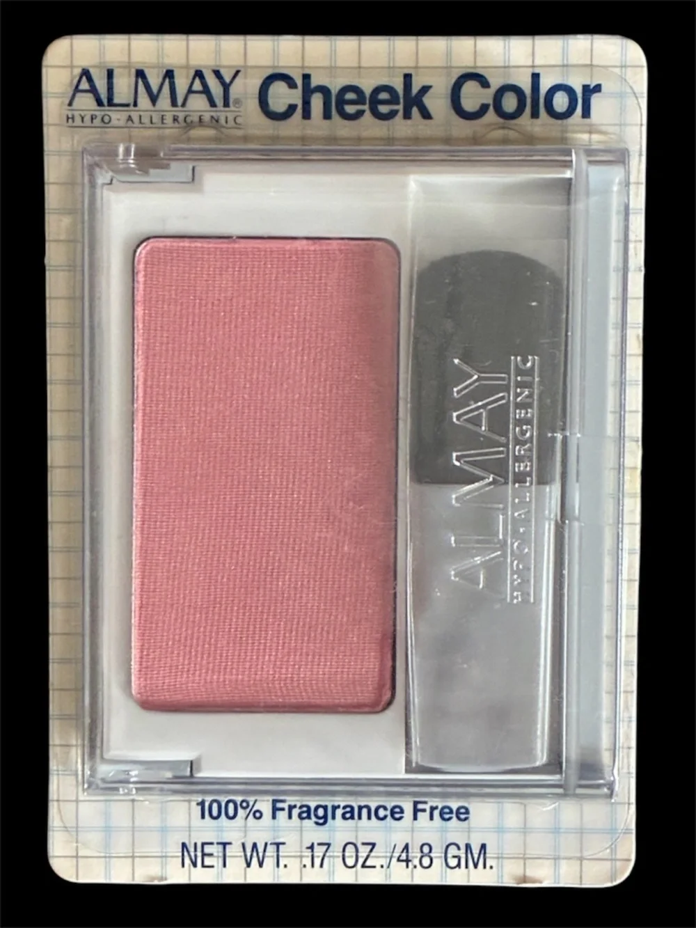 ALMAY Fragrance Free Cheek Color SIZZLING PINK .17oz New NOS
